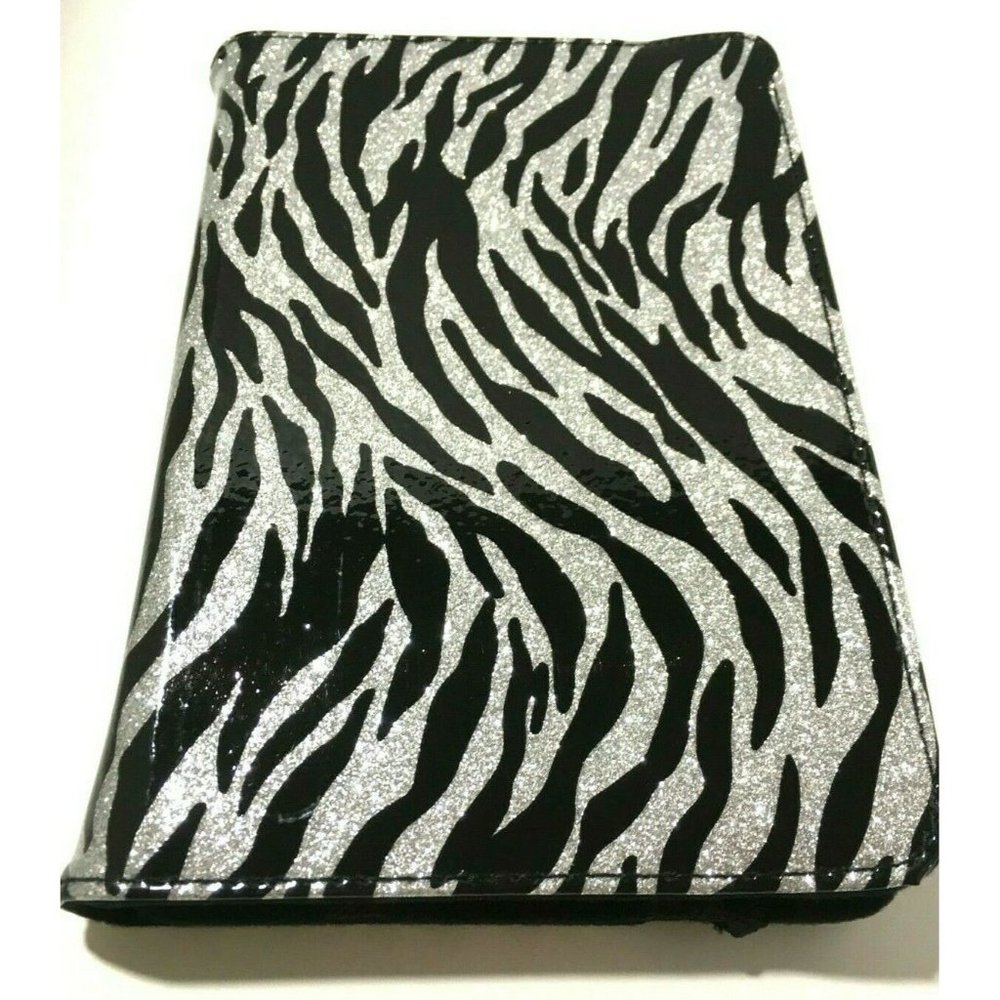 Universal Stand Flip Folding Case Cover For 7" 8" Tablet Black Silver OS010